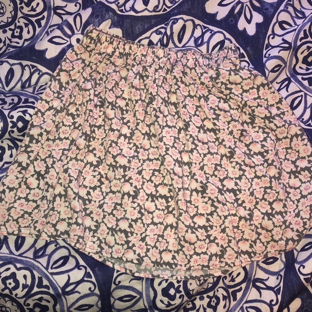 Floral Hollister Skirt